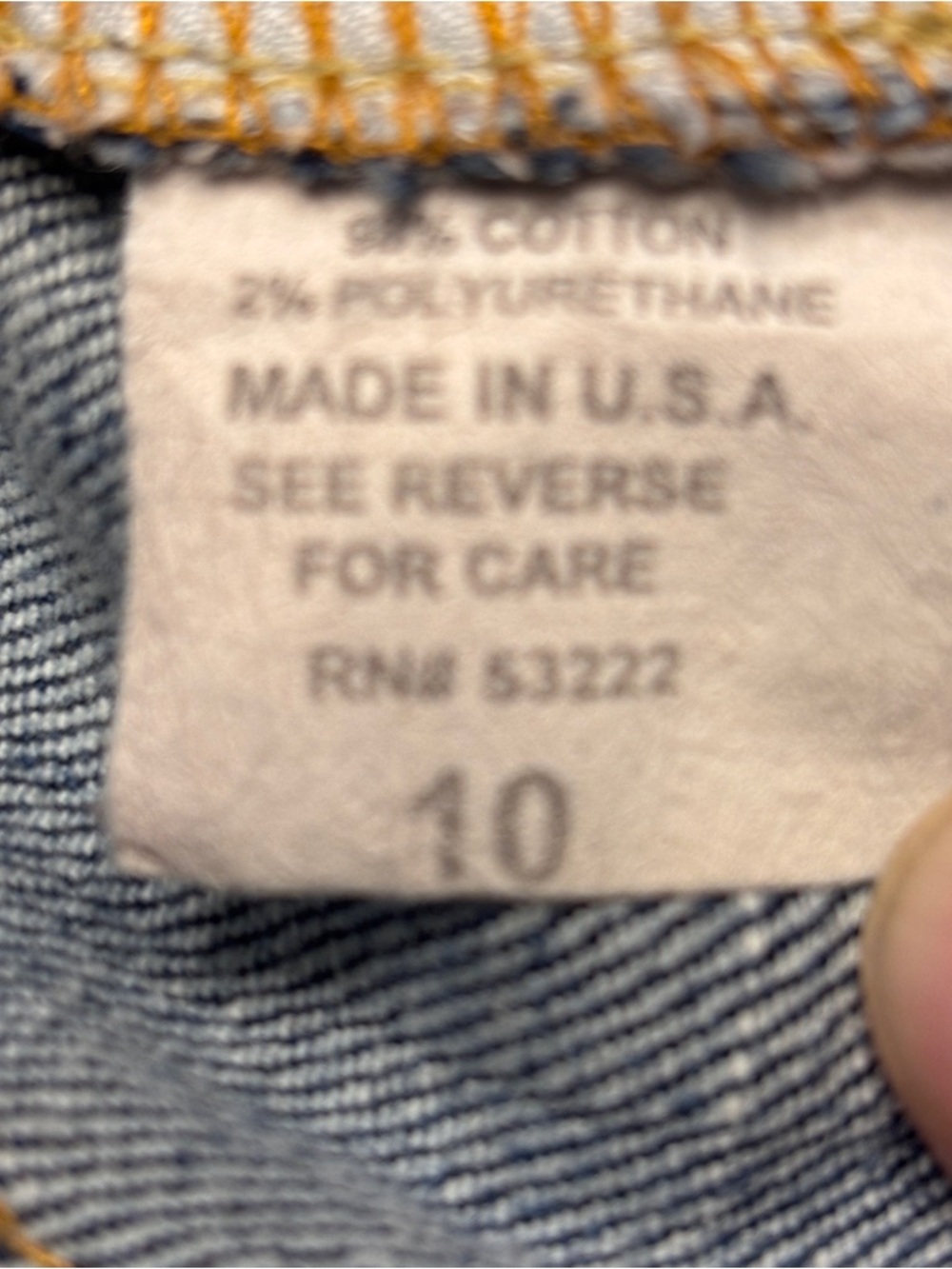 David Kahn Women’s Boot Cut Jeans in Medium Blue Wash SZ 10 - Picture 15 of 15